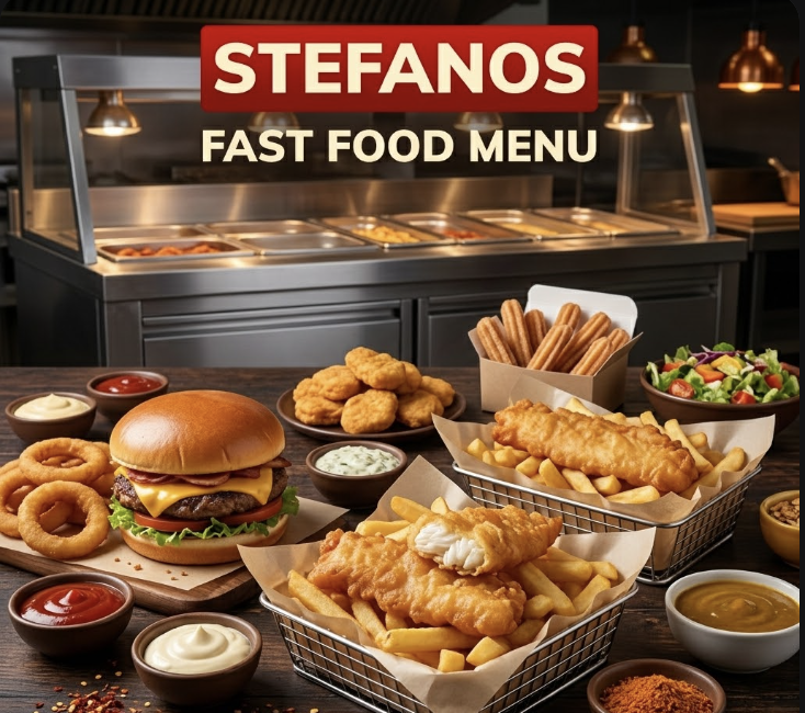 featured image of stefanos fast food