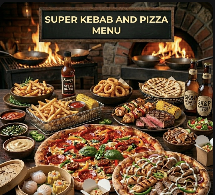 featured image of super kebab and pizza