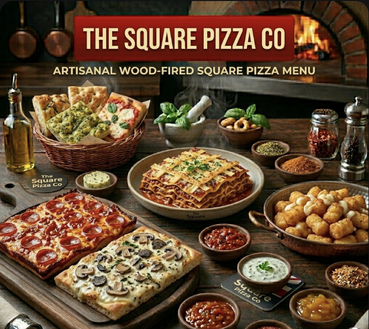 featured image of the square pizza co