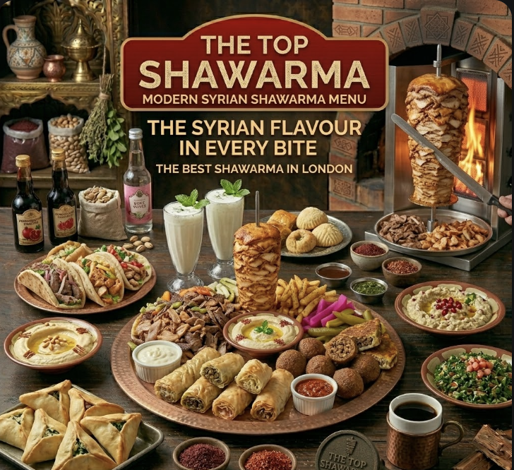 featured image of the top shawarma