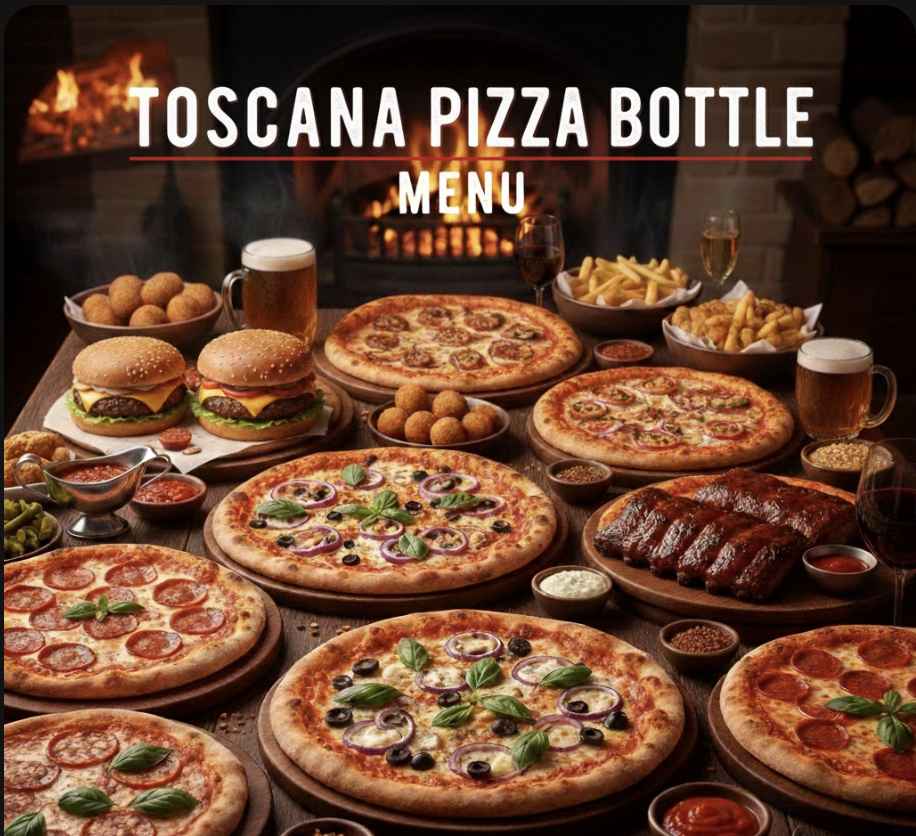 featured image of toscana pizza bootle