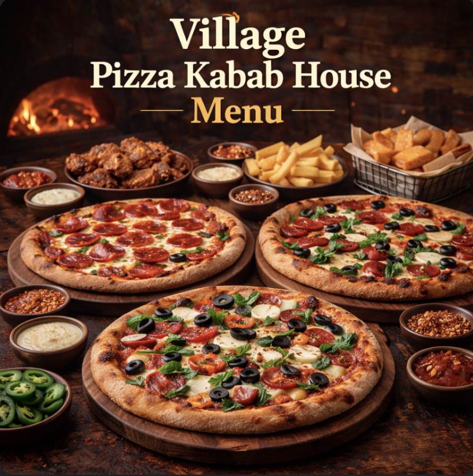 featured image of village pizza kabab house