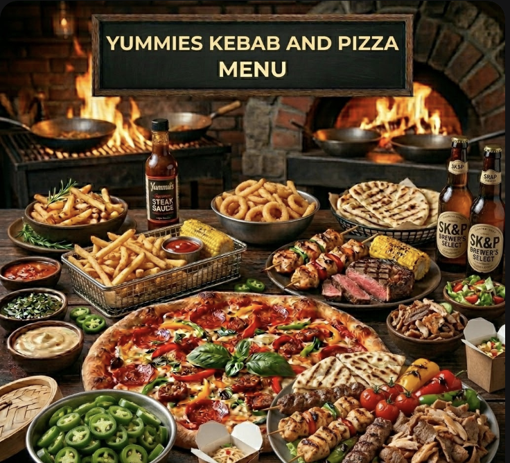 featured image of yummies kebab and pizza