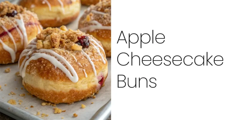 Apple Cheesecake Buns