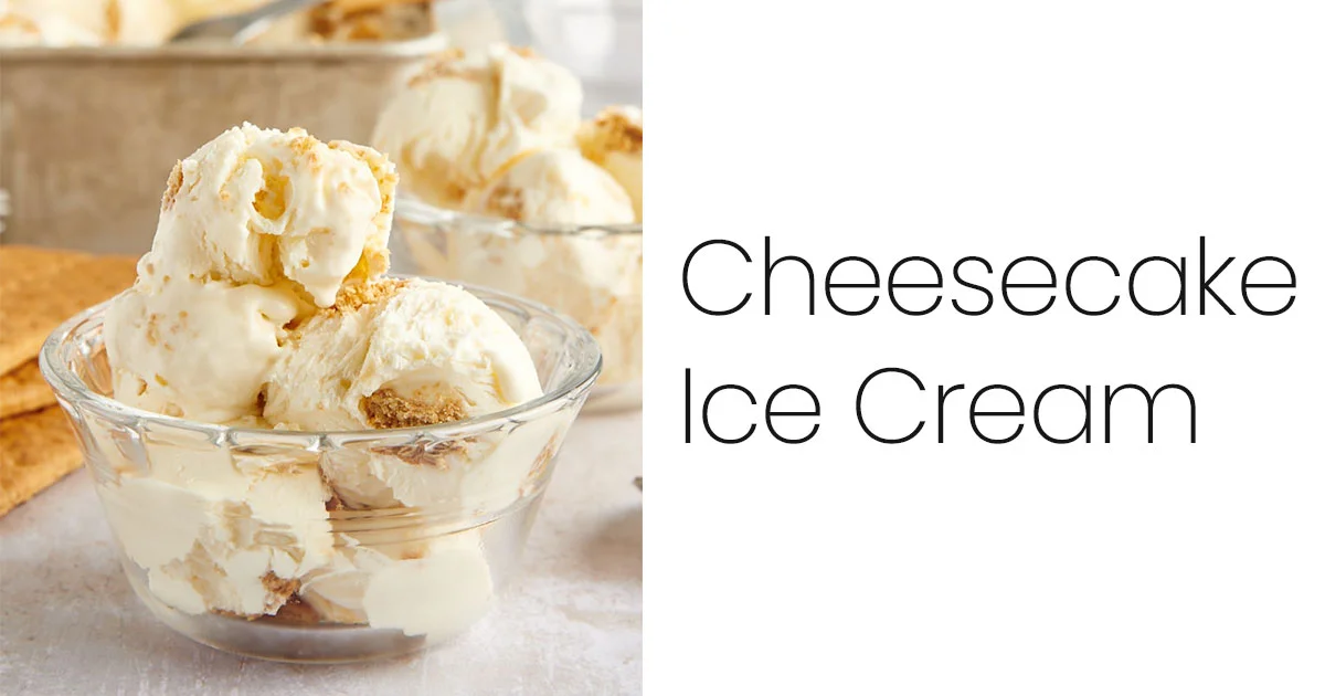 Cheesecake Ice Cream