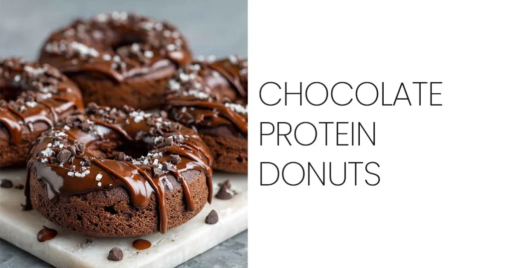 Chocolate Protein Donuts