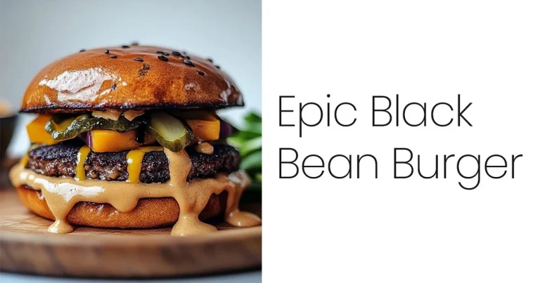 Epic Black Bean Burger