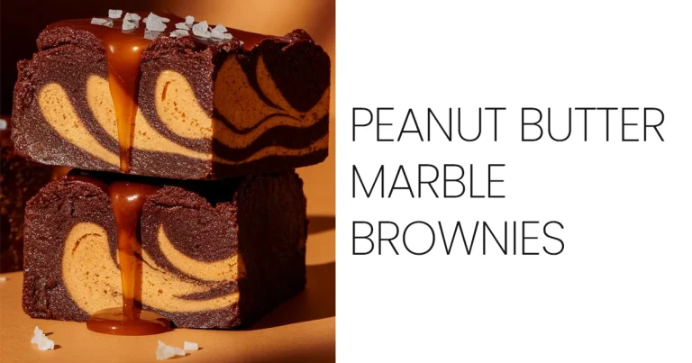 Peanut Butter Marble Brownies