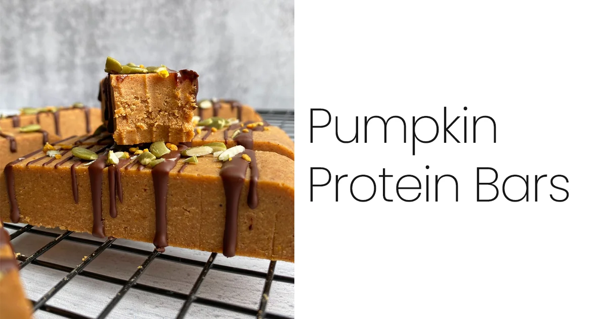 Pumpkin Protein Bars
