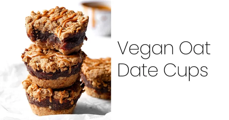 Vegan Oat Date Cups