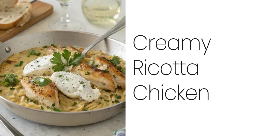 Creamy Ricotta Chicken
