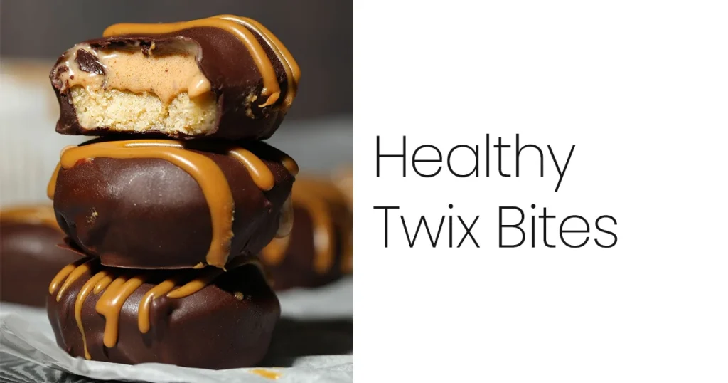 Healthy Twix Bites
