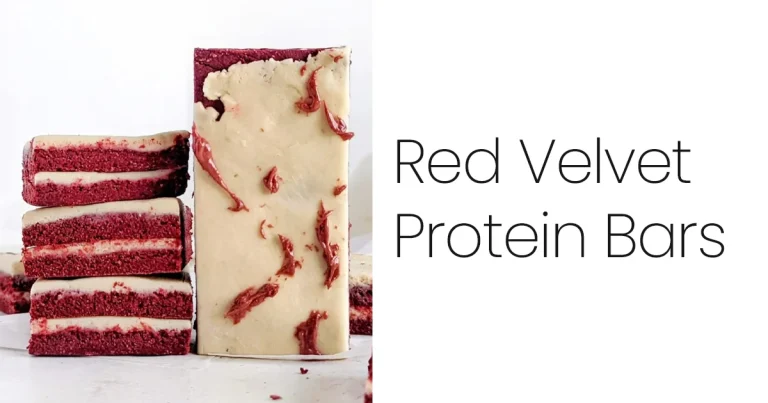 Red Velvet Protein Bars 