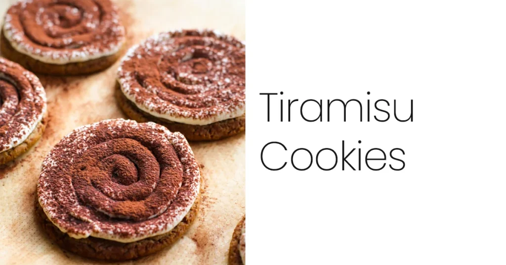 Tiramisu Cookies