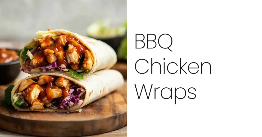 BBQ Chicken Wraps