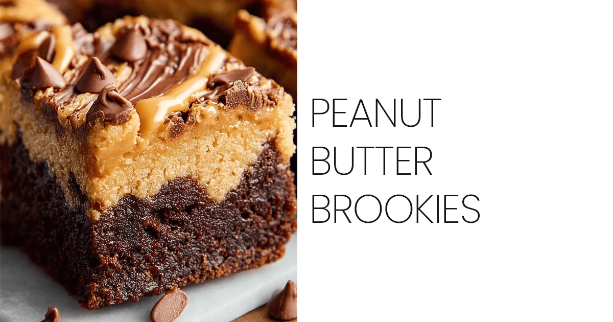 Peanut Butter Brookies