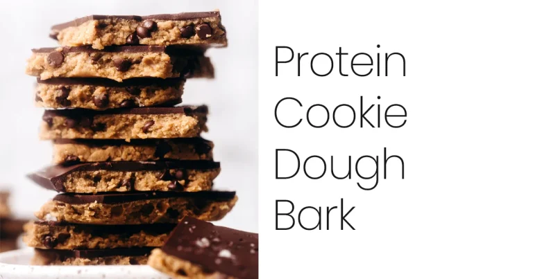 Protein Cookie Dough Bark