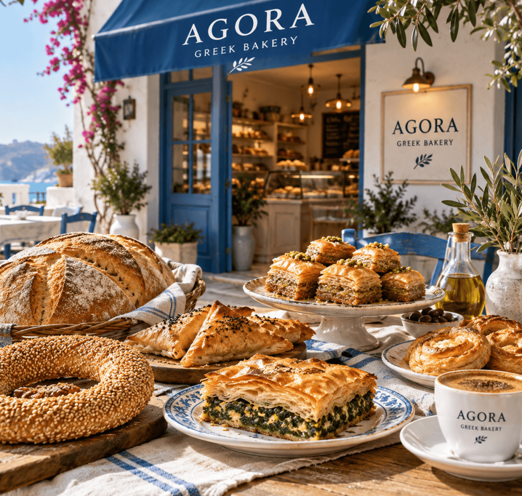 Agora Greek Bakery menuspot