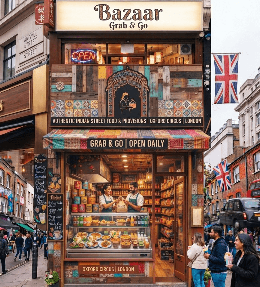 Bazaar Grab & Go menuspot