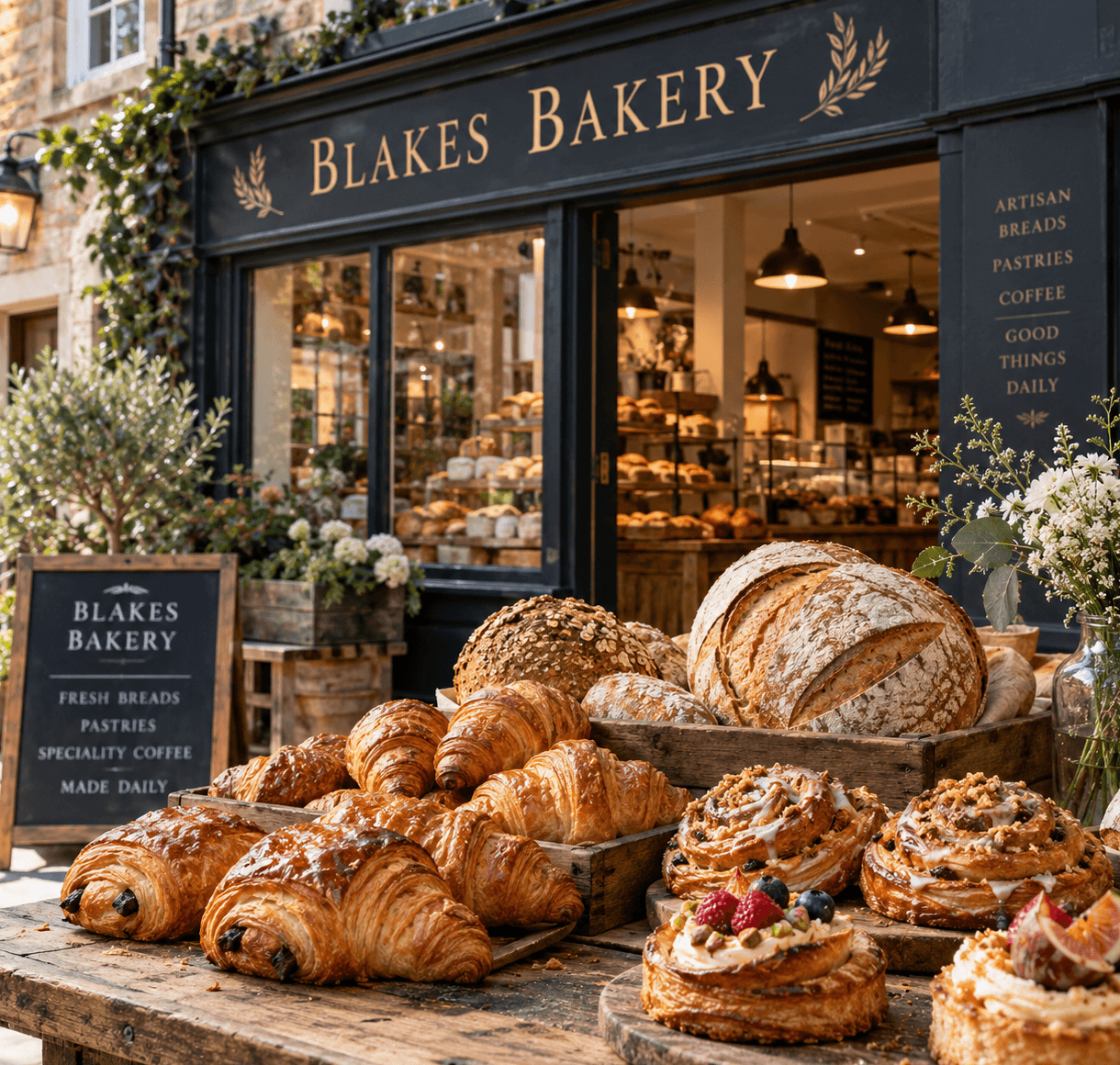 Blakes Bakery menupick
