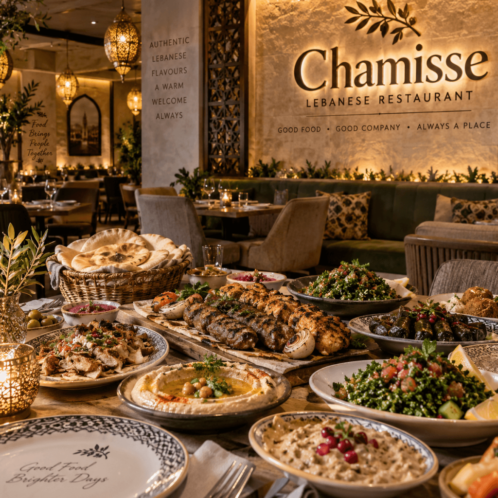 Chamisse Lebanese Restaurant menuspot