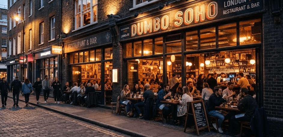 Dumbo Soho menuspot