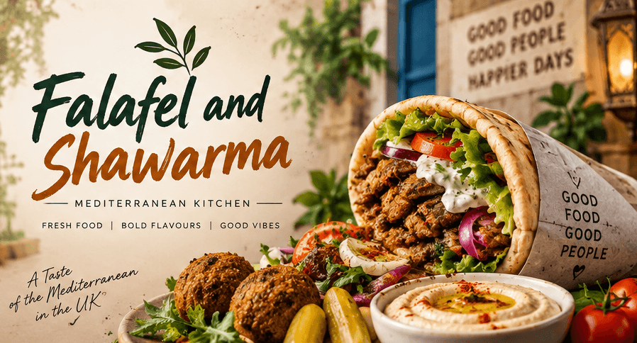 Falafel and Shawarma menuspot