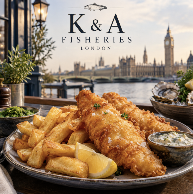 K & A Fisheries London menuspot