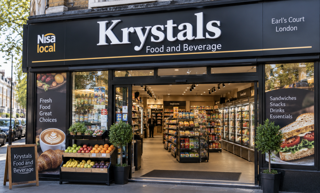 Krystals Food and Beverage menuspot