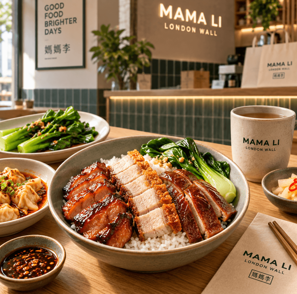 Mama Li London Wall menuspot