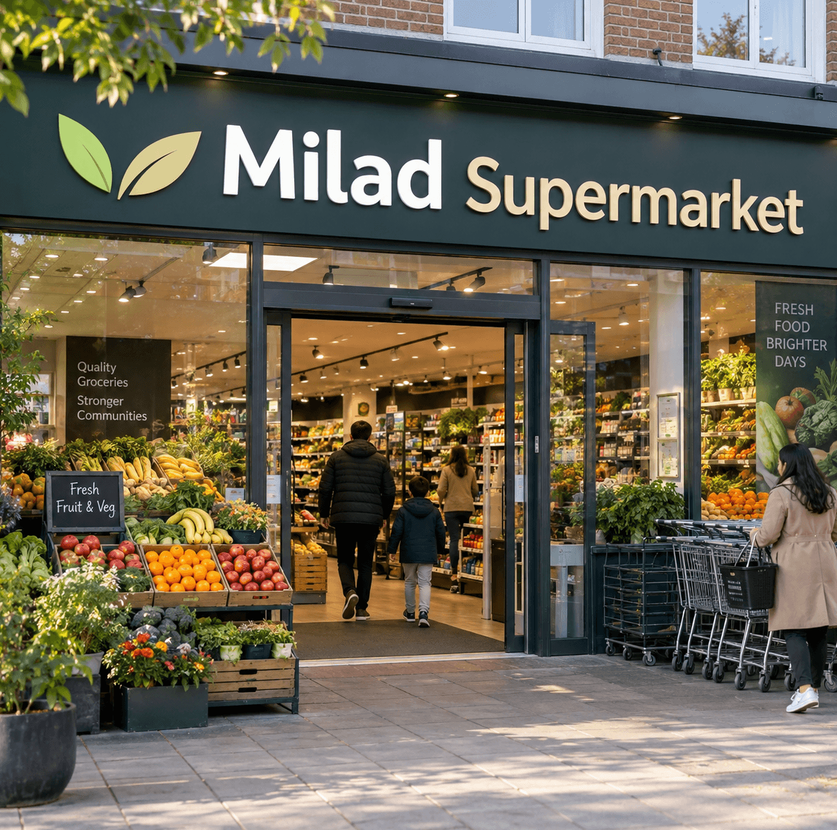 Milad Supermarket menuspot
