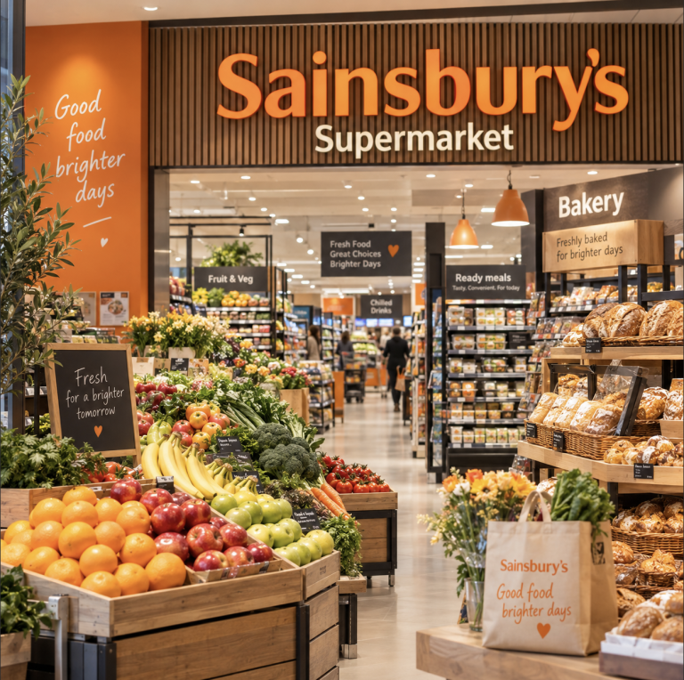 Sainsbury’s Supermarket menuspot