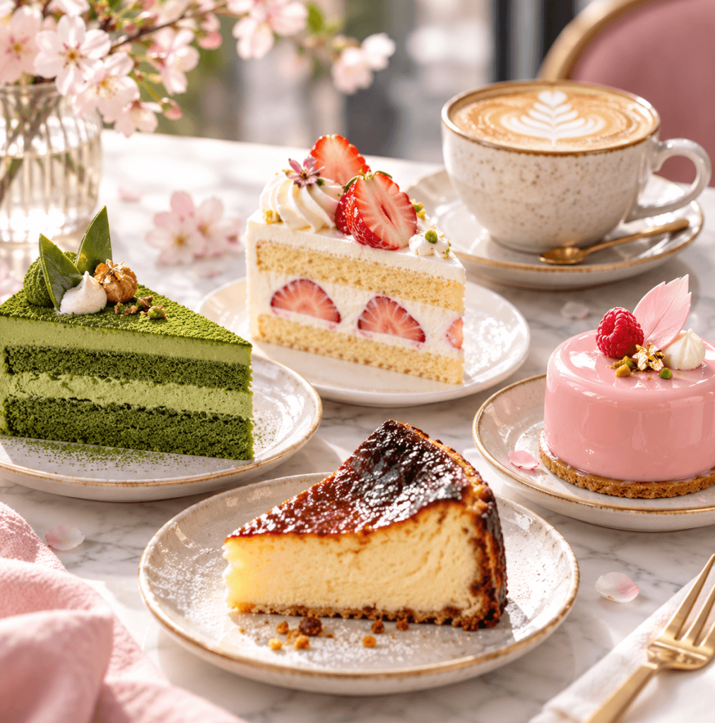 Sakurado London Patisserie menuspot