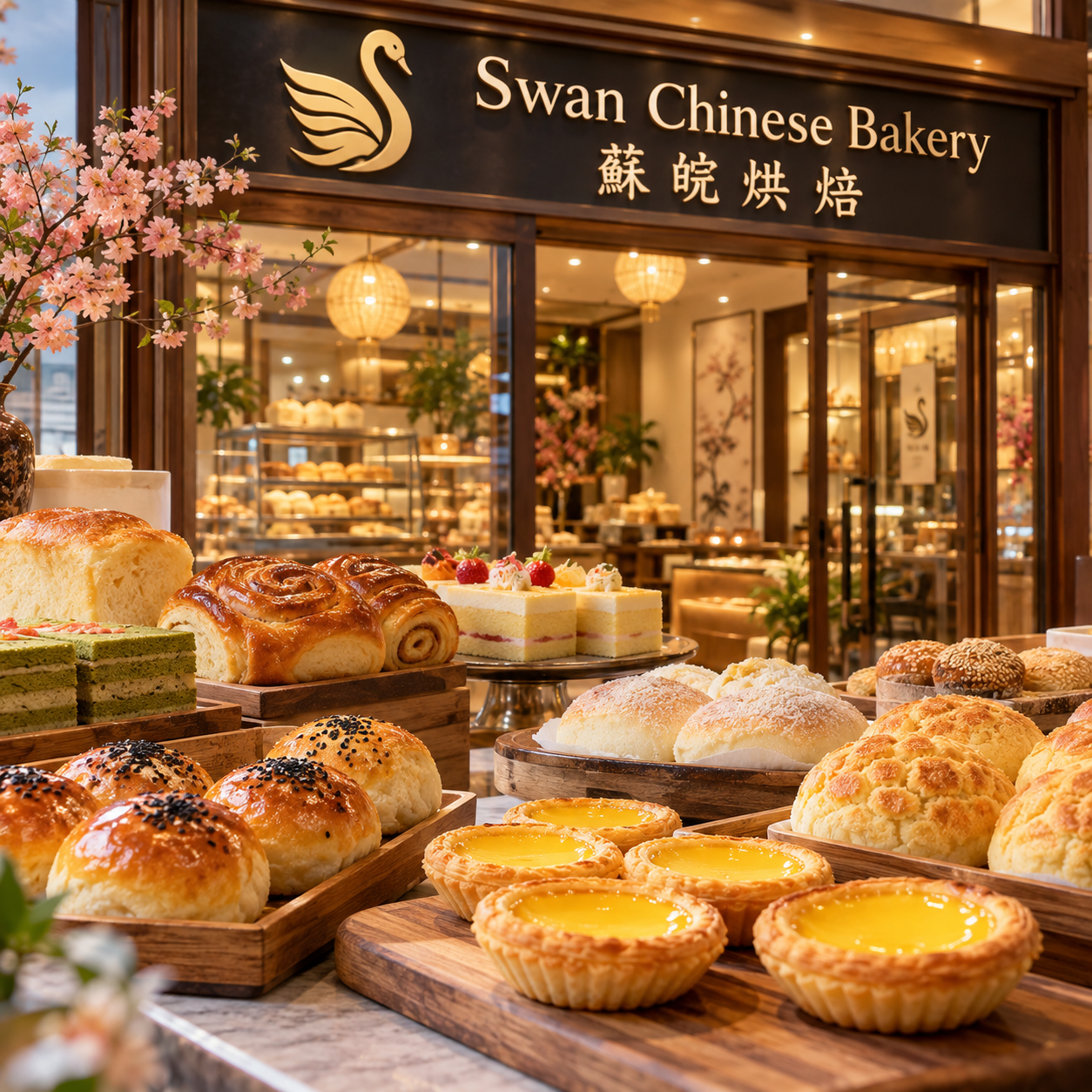 Swan Chinese Bakery 蘇皖烘焙 menuspot