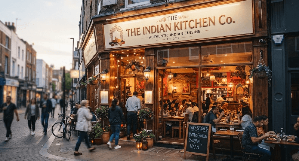The Indian Kitchen Co. menuspot