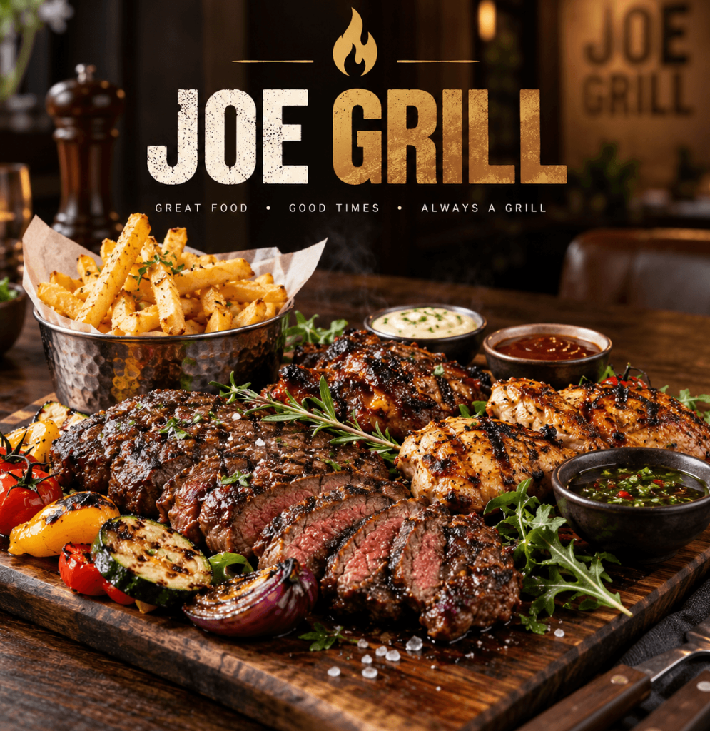 JOE GRILL menuspotuk