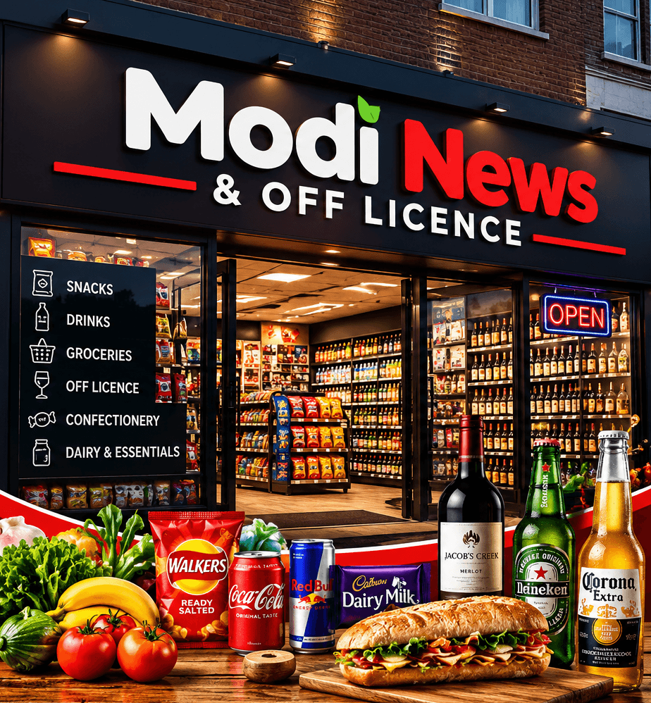 Modi News & Off Licence menuspot