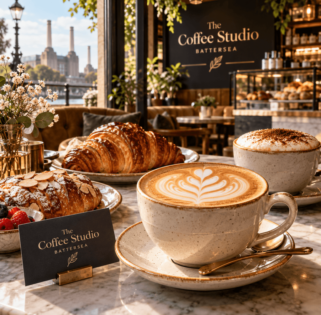 The Coffee Studio Battersea menuspot