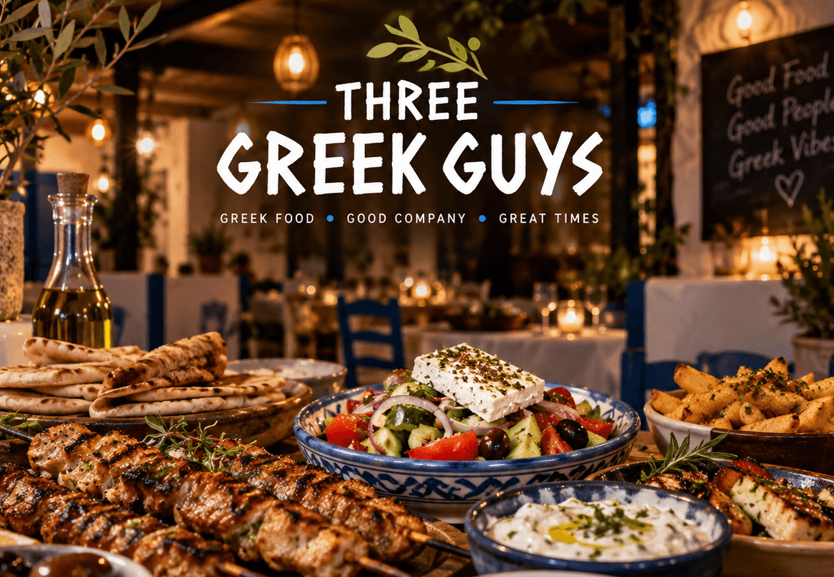 Three greek guys menuspotuk